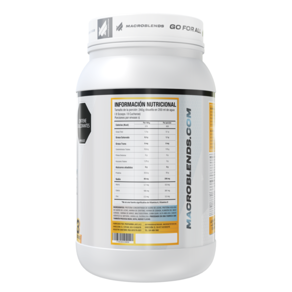 PROTEINA XL GAINER FOOD BLEND 3LBS - Image 2