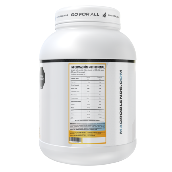 PROTEINA XL GAINER FOOD BLEND 6LBS - Image 2